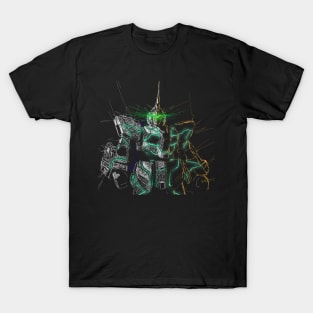 Gundam unicorn awakened ver. T-Shirt